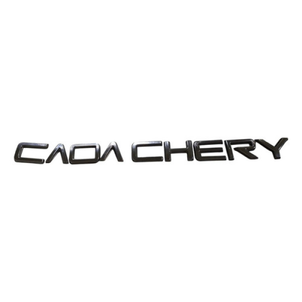 Emblema Letreiro Chery Tiggo 5x 2022 2023 Prateado