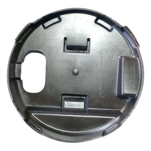 Suporte Emblema Parachoque Dianteiro Vw Nivus 2021 A 2024 Preto