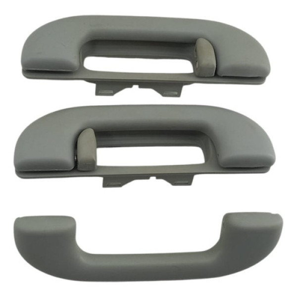 Kit Alça Teto Jeep Compass 2022 2023 Cinza