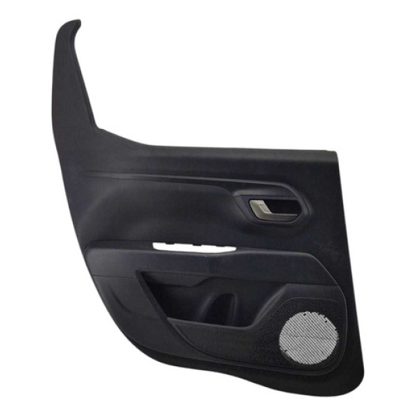 Forro De Porta Traseira Esquerda Fiat Strada 2023/2024 Preto