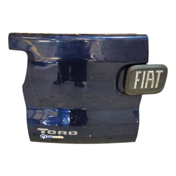 Tampa Traseira Fiat Toro Esquerda 2022 Azul