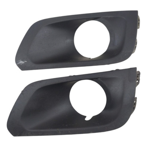 Par Moldura Farol De Milha Ld Gm Onix 2017 2020 Original Preto Direito