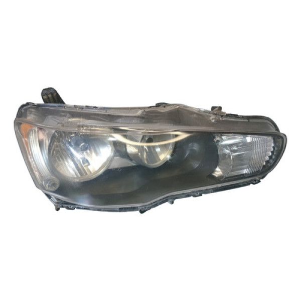 Farol Mitsubishi Lancer Ld Original 2011 2019 C Detalhe Direito