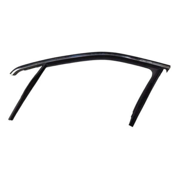Canaleta Vidro Dianteiro Jeep Compass Esquerdo 2017 2021 Prateado