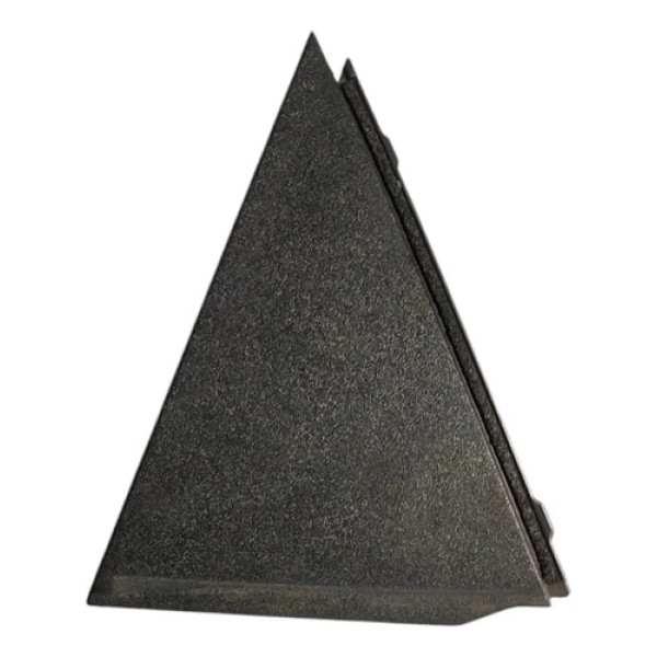 Moldura Externa Porta Traseira Hyundai Hb20 Esquerdo 2022 Preto