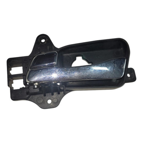 Maçaneta Interna Traseira Esquerda Hyundai I30 2008 2012  Preto E Cromado Dianteira/traseira