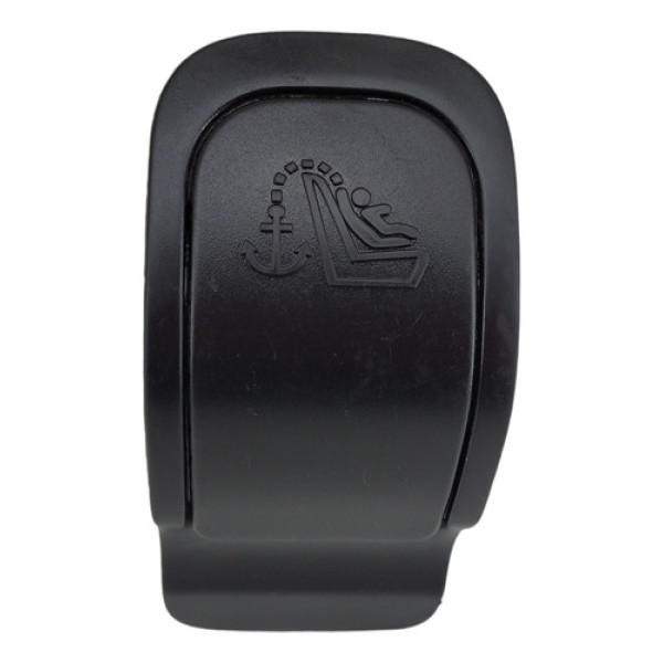 Acabamento Tampão Traseiro Ld Fiat Cronos 2018 2023  Preto