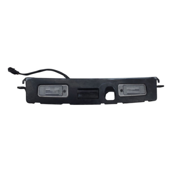 Moldura Luz De Placa Hyundai Creta Tras 2021 2023 Preto