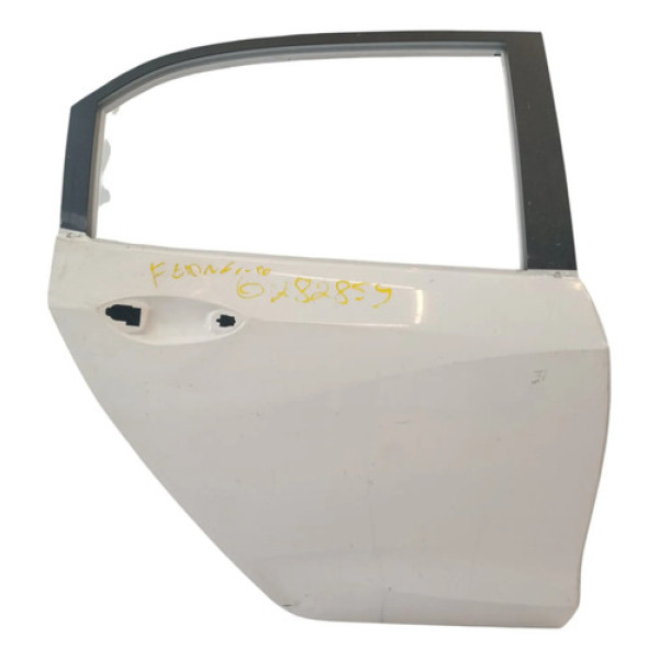 Porta Traseira Direita Onix Sedan 2020 A 2023 Traseira Direito Branco