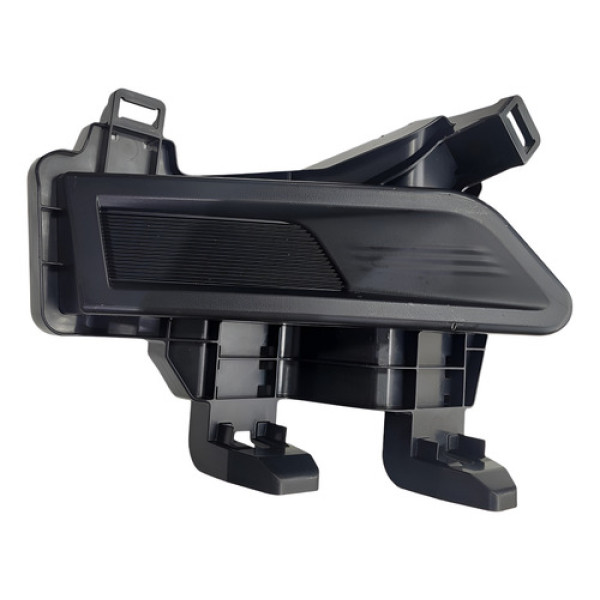 Moldura Milha Nissan Kicks 2016 2021 Lado Esquerdo Original  Preta