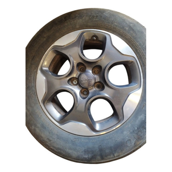 Roda Calota Aro 16 Jeep Renegade 2024 2025 Preto