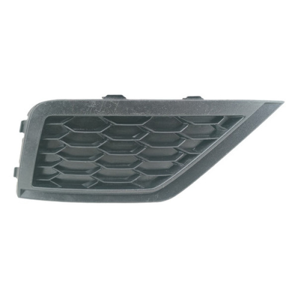 Grade Milha Farol Direito Vw Gol Saveiro Voyage 2019 2022 Preto