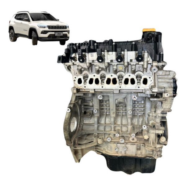 Motor Parcial  Compass Toro Renegade 1.3 2022 A 2025 Com Nf