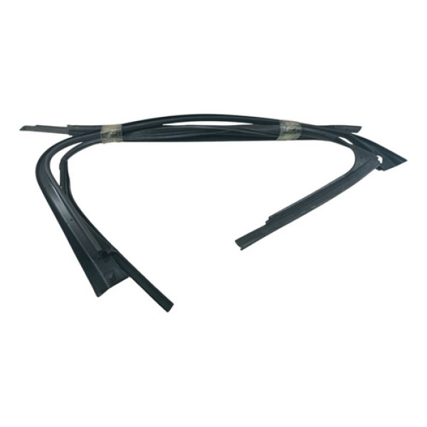 Moldura Com Borracha Porta Dianteiro Ld Audi A3 2016 2020