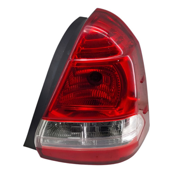Lanterna Traseira Toyota Etios Sedan Ld 2013 2019 Detalhe Direito/passageiro Verde-escuro