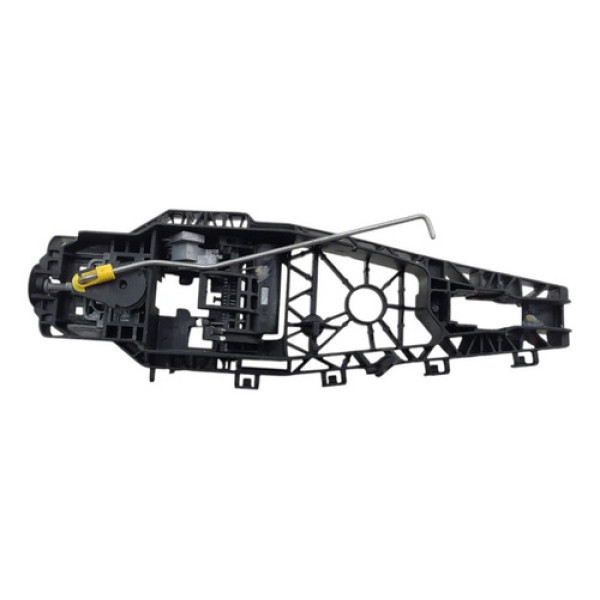 Suporte Maçaneta Traseira Direita Jeep Compass 2017 2021 Preto Traseira