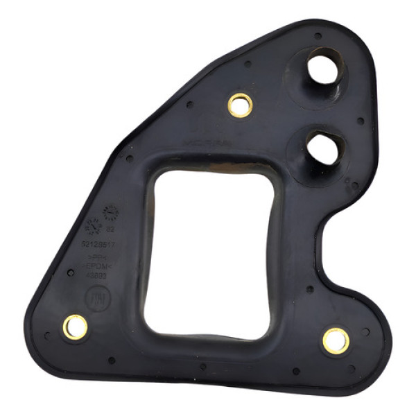 Borracha Vedação Corta Fogo Fiat Strada 2023 2024 Preto