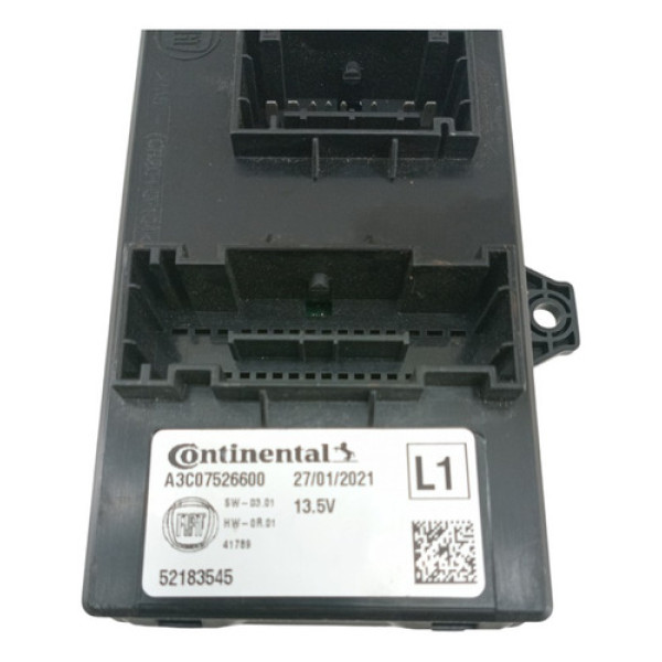 Central Modulo Conforto Fiat Mobi 2020 2021 Original