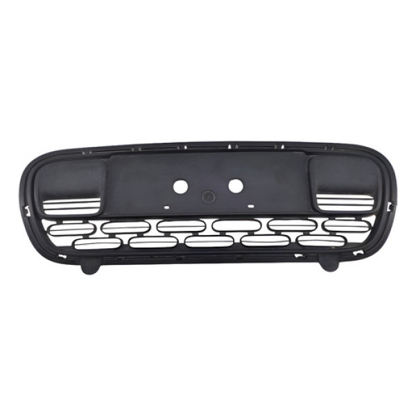 Grade Dianteira Parachoque C4 Cactus 2022 2024 Detalhe Preto Fosco