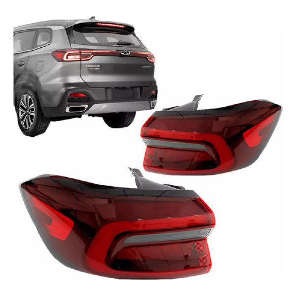 Lanterna Chery Tiggo 8 Ano 2020 2021 2023 Lado Esquerdo Esquerdo/motorista