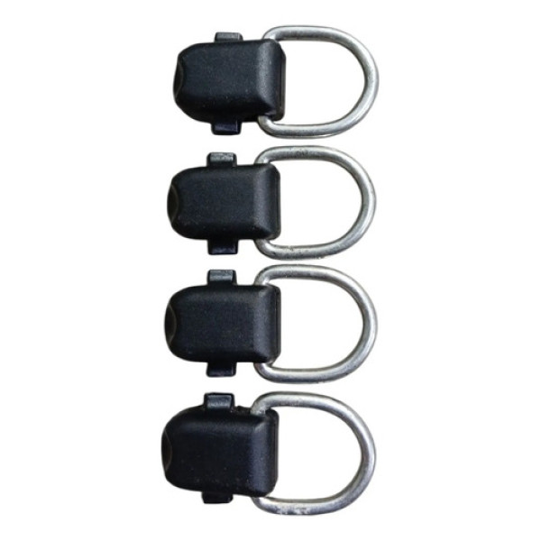 Kit 4 Gancho Rede Porta Malas Jeep Compass 2019