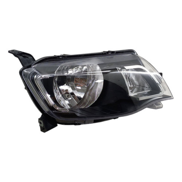 Farol Direito Kwid 2017 A 2022 Base Preta Direito/passageiro