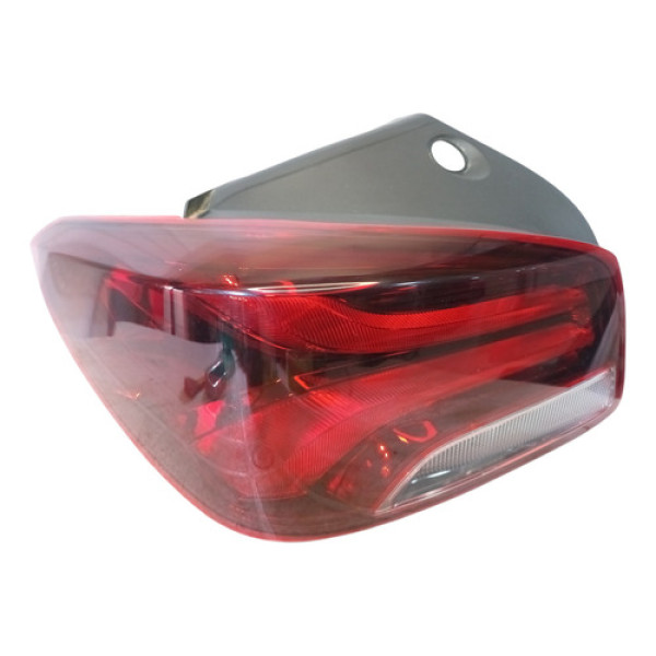 Lanterna Le Original Gm Onix Turbo 2020 2024 C Soquete Esquerdo Vermelho E Cristal