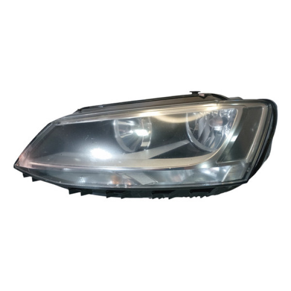 Farol Le Vw Jetta Original 2011 2015 Com Detalhe Esquerdo