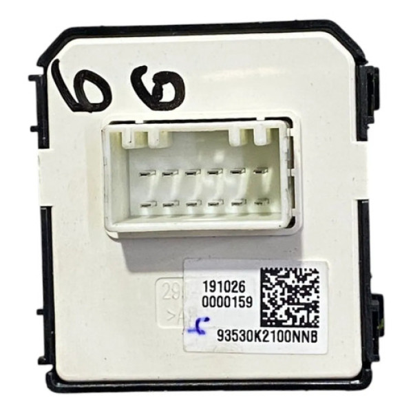 Comando Retrovisor Elétrico Rebatimento Hb20 2022