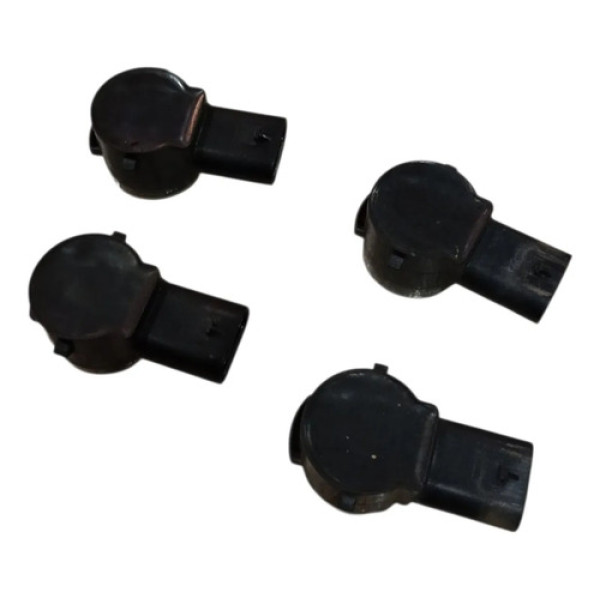Kit 4 Sensor De Estacionamento Original Fiat Pluse Preto