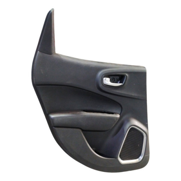 Forro Porta Traseiro Fiat Toro Esquerdo 2016 2022 Preto