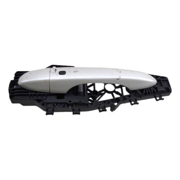 Maçaneta C/suporte Dianteiro Jeep Compass Direito 2017 2021 Branco Dianteira