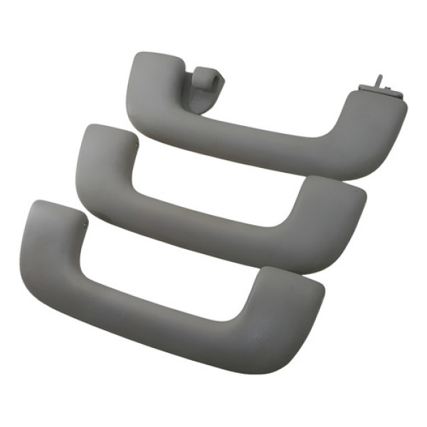 Kit Puxador Alça Teto Hyundai Hb20 Limited 2022 2023 Cinza