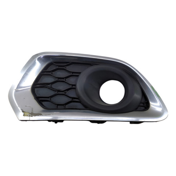 Moldura Farol De Milha Renault Sandero Ld 2015 2019 Detalhe  - Preto