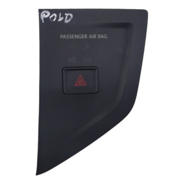 Moldura Comando Botão Pisca Alerta Vw Polo Virtus 2018 2019