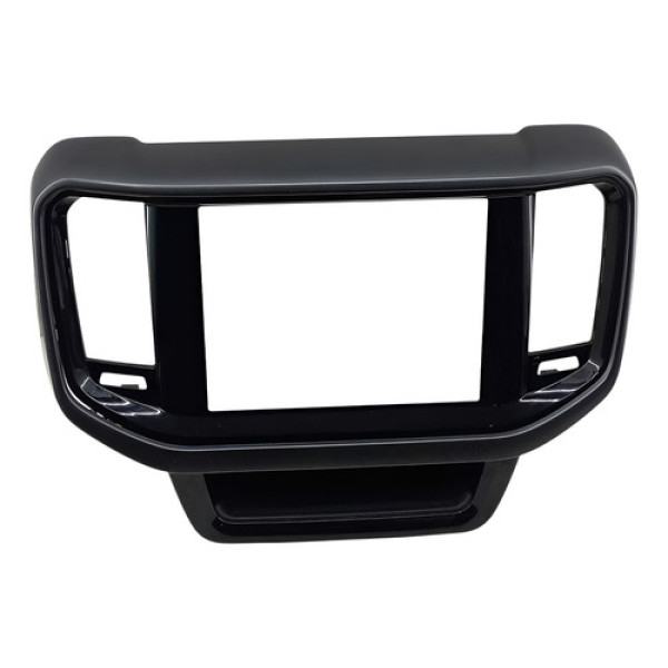 Moldura Painel Multimidia S/ Difusor Fiat Toro 16/23 Detalhe Azul-turquesa