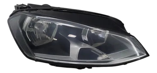 Farol Dianteiro Golf Direito Máscara Negra 2014 2017 Direito/passageiro