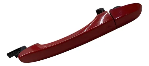 Maçaneta Externa Porta Traseira Esquerda Fiat Argo 2017 2021 Vermelho Traseira