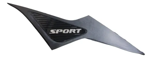 Moldura Externa Traseira Hyundai Hb20 Esquerdo Sport 2022 Preto